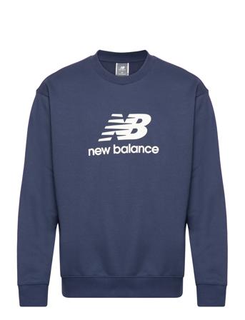 Sport Essentials French Terry Logo Crew New Balance Navy
