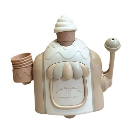 Manuell Skumtvåldispenser i Form av Glass, Skummare för Duschgel & Handtvål, Perfekt för Badrum