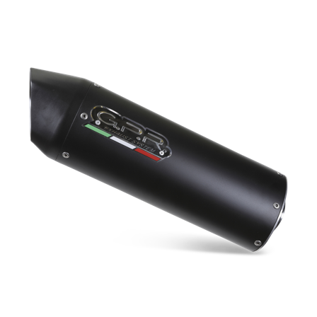 G.P.R. Slip On/Bolt On Furore Black - Honda CBR 125 R 2004-2010