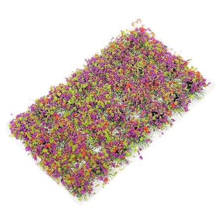 1 eske med kunstige blomstermodell miniatyrpynt simulering blomsterklynge