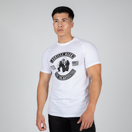 Gorilla Wear Tulsa T-Shirt, White, S