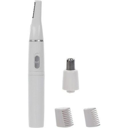 Elektrisk ögonbryns- och nästrimmer, två i ett, ögonbryns- och nästrimmer, hårborttagningsapparat, energibesparande och bekväm