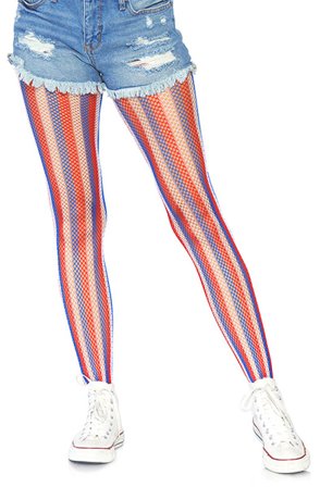 Leg Avenue Americana Netzstrumpfhose Onesize