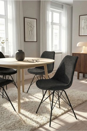 Homeroom Collection - Ada 2-pack matstol - Grå - Stolar - Från Homeroom