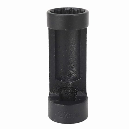 Fjærbeinsmutterpipe Høy Styrke Effektiv 12 Punkter 81mm Fjærbeinsfjerningsverktøy Universell Passform for Biler 22mm/0.9in