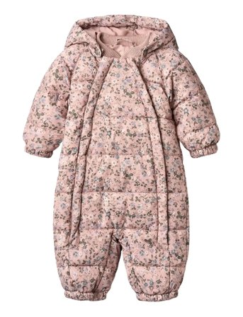 Puffer Baby Suit Edem Pink Wheat
