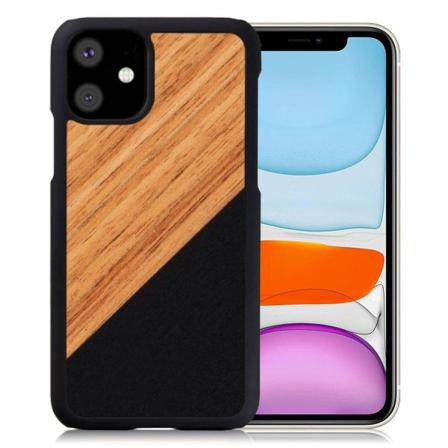 Man&Wood premiumfodral för iPhone 11 - Västerländsk Brun
