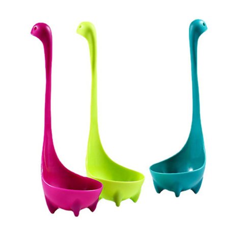 3 stk Køkkensuppeøse Loch.ness.monster Design Opret Dinosaur Ske Tool