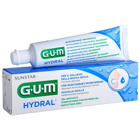 GUM Gel Hydral v/Mundtørhed 50 ml, Medicin & Pleje, Mund & Tandpleje, Øvrig