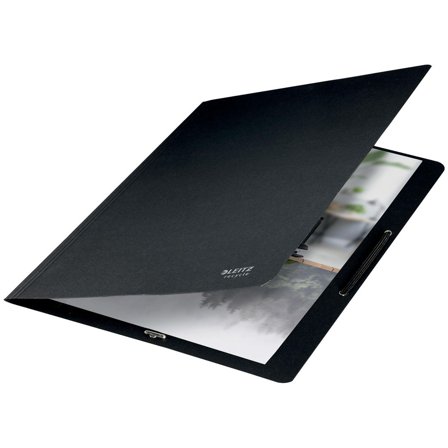 LEITZ Gummibandsmapp recy u-kl A4 svart - Lyreco - Kontorsmaterial - Mappar och plastfickor - Gummibandsmappar - Kartong