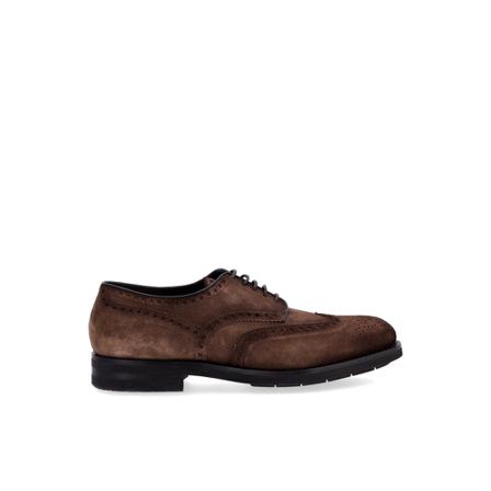Santoni, Lace-up Boots Bruin, Heren, Maat:40 EU