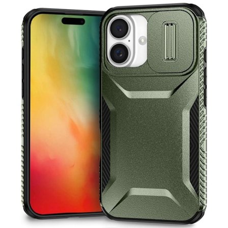 iPhone 16 Camshield Skal - Grön