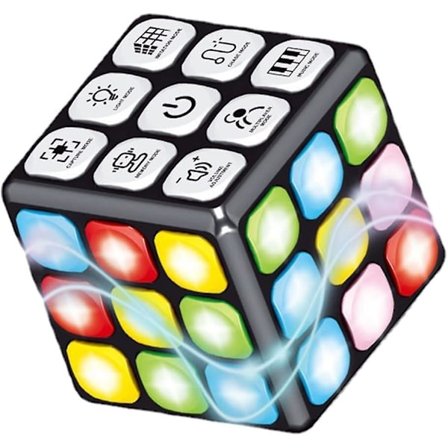 Elektroninen Palapelit Kuutio Muisti Aivotreenit Lelut Kuutio Magia Koulutuksellinen Vilahtava Musiikillinen