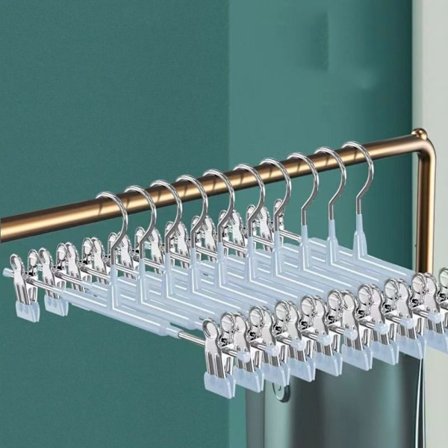 Multi Hängande Förvaringshängare Garderob Förvaringsorganisator BLÅ