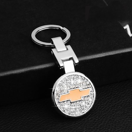 Dame, pige nøglering tilbehør med bling rhinsten moderigtige bil nøglering til Chevrolet bil nøglering nøgleringe til bilnøgler