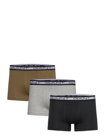 GANT Basic Trunk 3-Pack Khaki Green