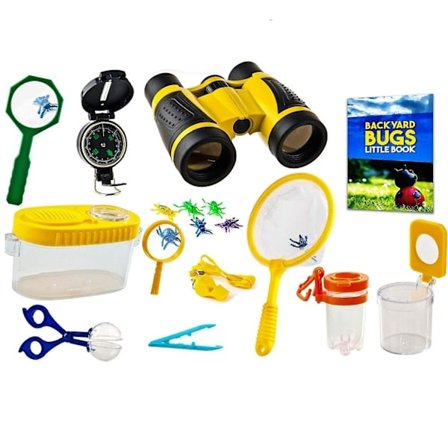 Utendørs Explorer Set Insektfangstsett Naturutforskning Mini Kikkert Barn Pedagogisk Leker