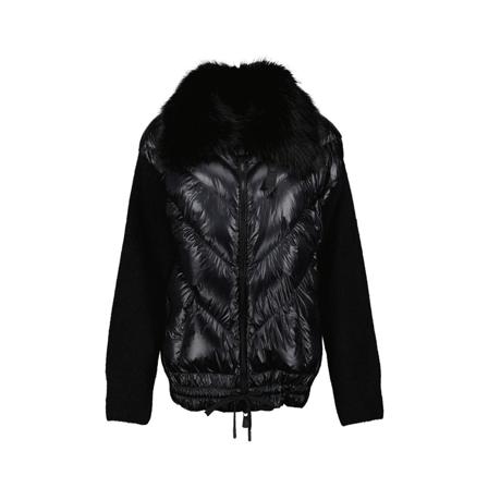 Moncler, Winter Jackets Zwart, Dames, Maat:XS