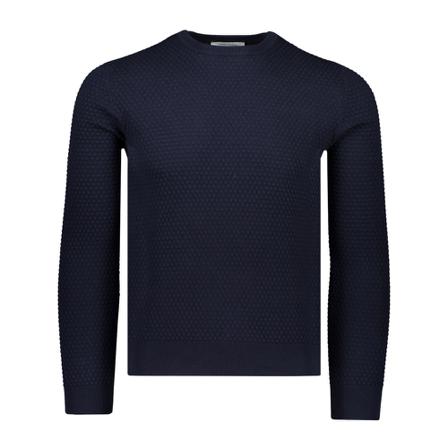 Gran Sasso, Jersey Blauw, Heren, Maat:S,Katoen