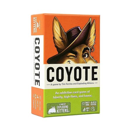 Coyote Party Spill, Coyote Party Kortspill, Møt det actionfylte kortspillet (Fww)