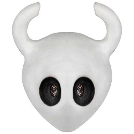 Hollow Knight Cosplay Latex Maske Halloween Karneval Rollespill Hode Dekke Party Fancy Dress Up Kostyme Rekvisitter