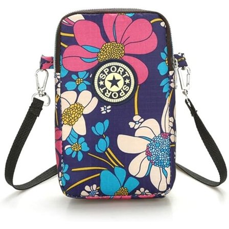 1 stk. Telefon tasker til kvinder Mobiltelefon skuldertaske Letvægts Mu