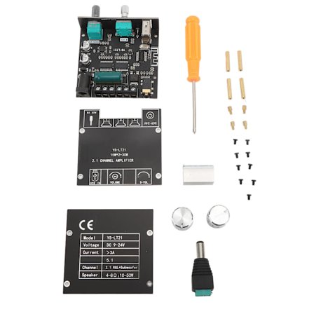 YS LT21 Bluetooth Audio Digital Förstärkarkortmodul 2.1 Kanaler 15W 30W med Baskanal