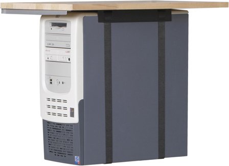 Deltaco Suspension for computer cases, "Perfect", black