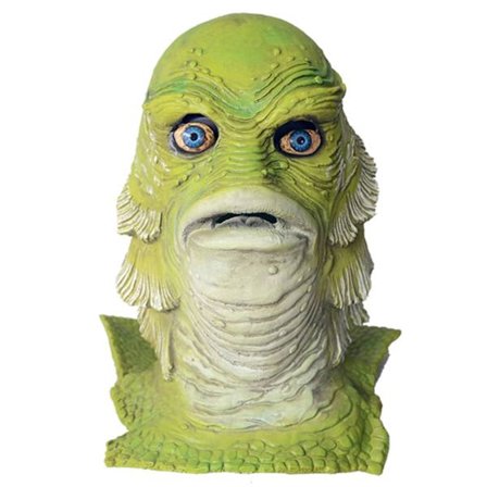 NY Creature from The Black Lagoon Grave Monster Full Head Mask Gummi Latex