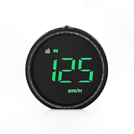 GPS-nopeusmittari ajoneuvoille digitaalisella näytöllä