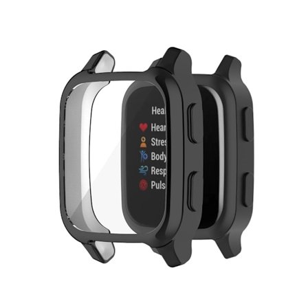 Garmin Venu Sq elektropletteringscover - Sort