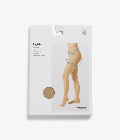Kappahl | 40 den firm shape control top strumpbyxa | Ljusbeige