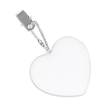 Kukkaron valot Kosketusanturi Käsilaukku Led-valo Sydämen muotoinen Kukkaron valo (1 kpl, valkoinen) -z