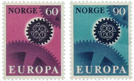 Norge - AFA 568-569 - Postfrisk