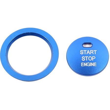 Auton käynnistyspainikkeen suojus Stop-näppäimen virtalukon tarra Cannon Ute 2021 2022 Sininen