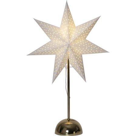 Star Trading - Julestjerne 234-77 Lottie 55cm mässing Messing