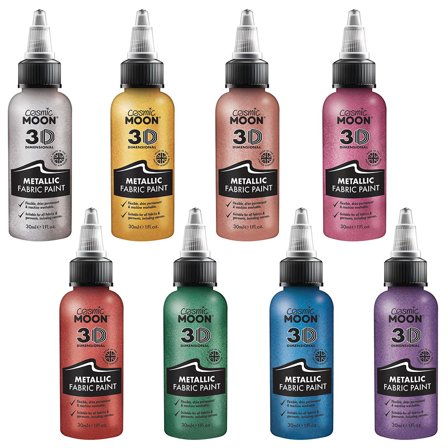 Cosmic Moon Metallisk Tekstilfarve 30 ml