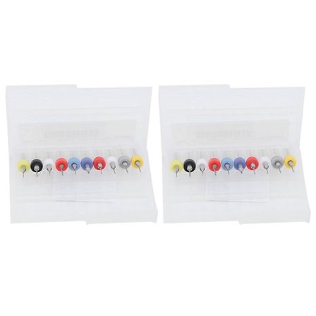 20 kpl Mikroporanterisetti Seos Piirilevy Mini Kiinteä Varsi 0,1 mm?1 mm Tarvikkeet YEMAA