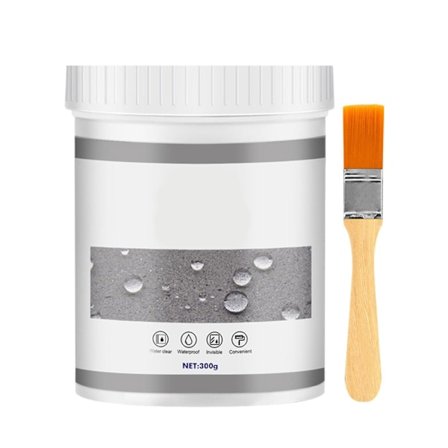 Jaysuing Vandtæt Agent Transparent Anti Lækage Usynlig Isolering Tætningsmiddel Med Pensel Klæbemiddel Reparation Lim Til Tagreparation Brudt Værktøj 