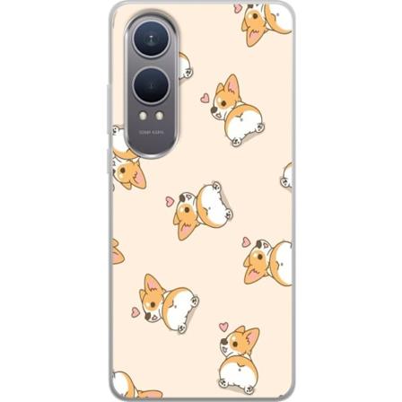 OnePlus Nord CE4 Lite Gennemsigtig cover Sød Hund
