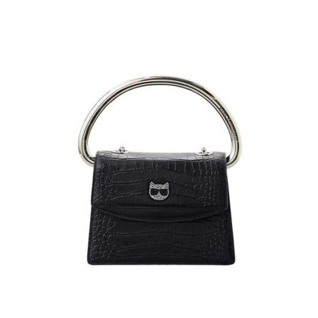 Karl Lagerfeld, Crossbody Zwart, Dames, Maat:ONE Size
