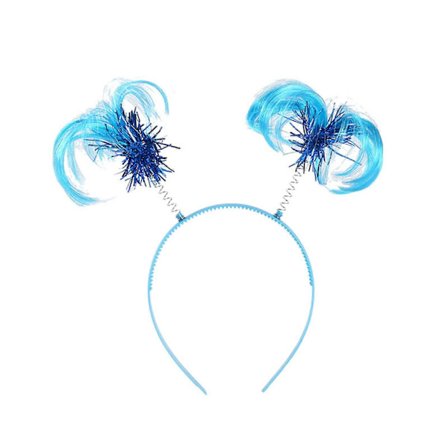 Hårbøjle Uafhængighedsdag Fest Multicolor Hårbånd til Parader og Karnevaler Lyseblå Producentforsyning (FMY)