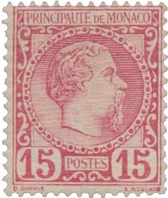 Monaco 1885 - YT 5 - Postfrisk