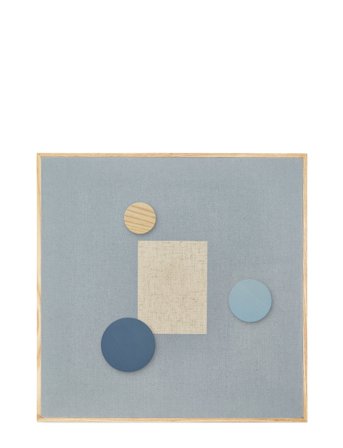 Nofred Opslagstavle - Blue - 51.2X2.5X51.2CM