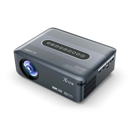 Ultra HD 8K -dekoodausprojektori X1-2/16G [EU] - Harmaa: Nauti terävästä ja selkeästä kuvasta kotiteatterissasi