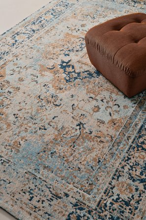 Jotex - Glattvevd Teppe Bomull/Polyester/Bomull/Polyester Multi CARA - Kjøp Glattvevde tepper hos Jotex