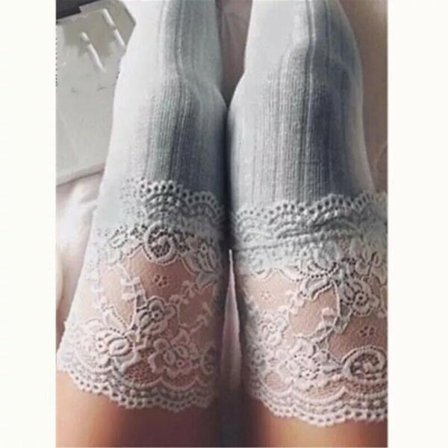 High Over the Polven Sukat Lämpimät sukat VAALEANHARMAA