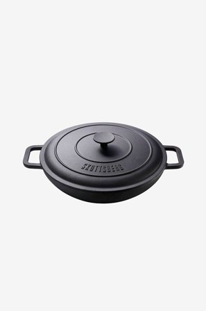 Skottsberg - Sautépanna Gjutjärn - Svart - Stekpannor & grillpannor - Från Homeroom