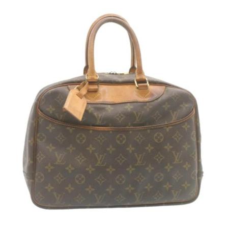 Louis Vuitton Vintage, Pre-owned Bag Bruin, Dames, Maat:ONE Size,leer