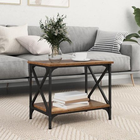 Sidobord Gammalt trä 55 x 38 x 45 cm Konstruerat trä